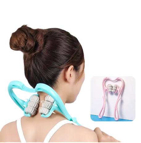 RestEasy™ Manual Wireless Neck Massager – Deep Tissue Relaxation Anywhere