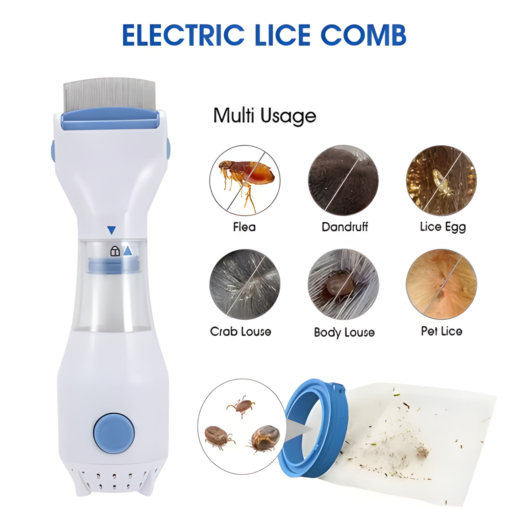 RestEasy™ Electric Lice Remover – Painless, Fast & Chemical-Free