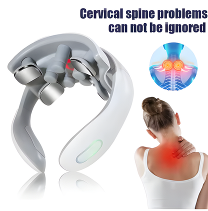 RestEasy™ Wireless Neck Massager – Deep Tissue Relaxation Anywhere