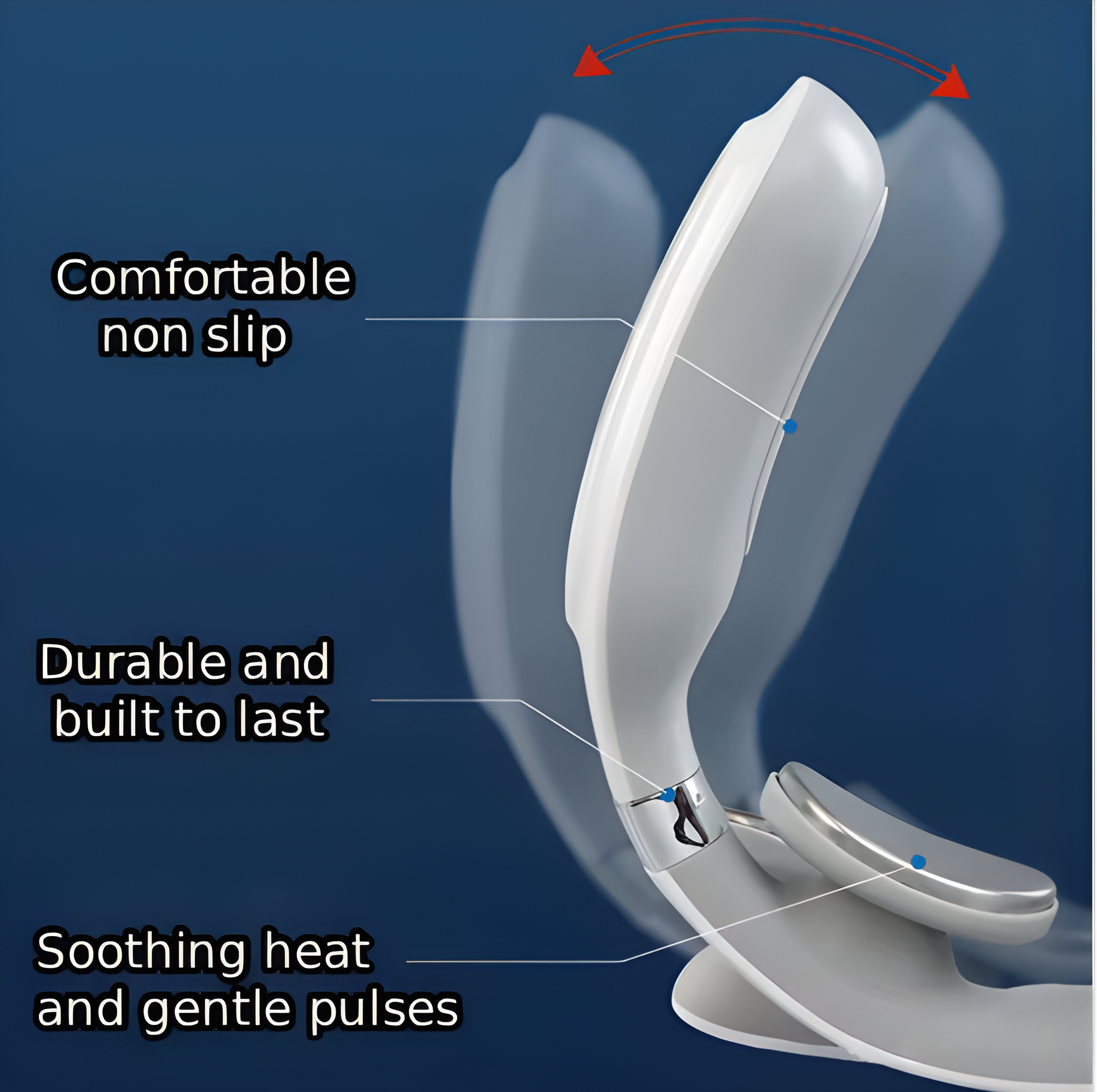 RestEasy™ Wireless Neck Massager – Deep Tissue Relaxation Anywhere