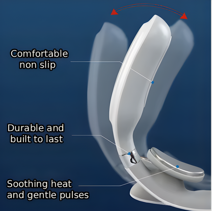 RestEasy™ Wireless Neck Massager – Deep Tissue Relaxation Anywhere