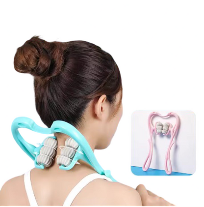 RestEasy™ Manual Wireless Neck Massager – Deep Tissue Relaxation Anywhere