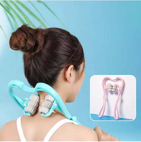RestEasy™ Manual Wireless Neck Massager – Deep Tissue Relaxation Anywhere