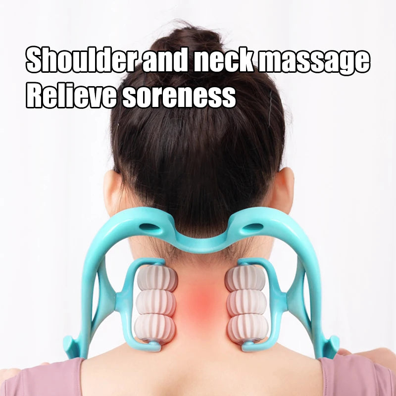 RestEasy™ Manual Wireless Neck Massager – Deep Tissue Relaxation Anywhere